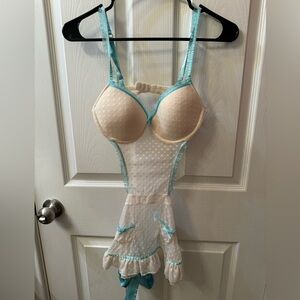 Sexy Little Thing “maid” outfit, size 34C. Victoria’s Secret